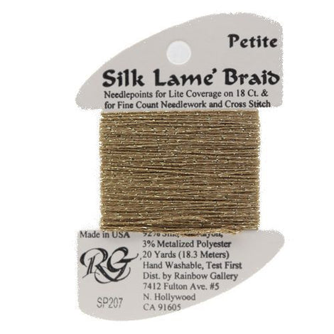RBGL - Silk Lame Braid - 13 Count - LB-0207 - Prairie Dust