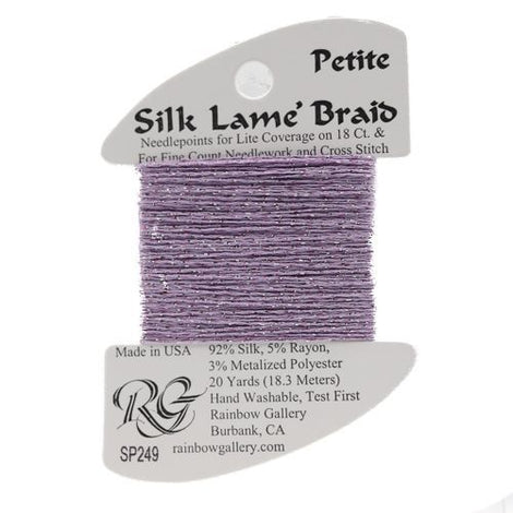 RBGL - Silk Lame Braid - Petite - SP-0249 - Pale Mauve