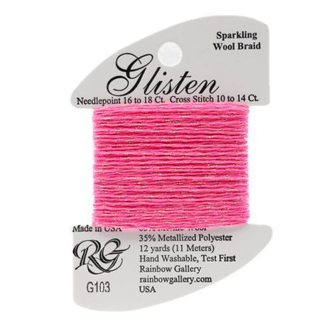 RBGL - Glisten - G-0103 - Neon Pink