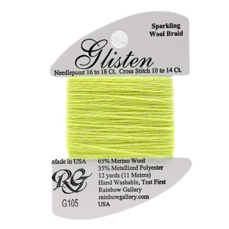 RBGL - Glisten - G-0105 - Neon Yellow