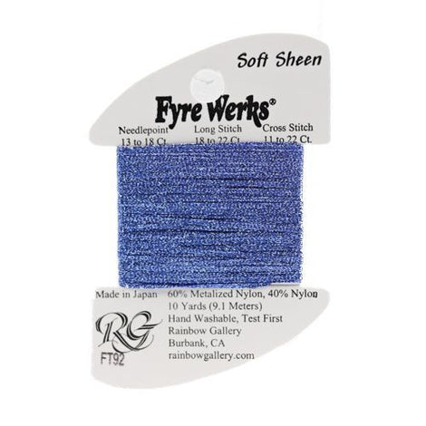 RBGL - Fyre Werks - Soft Sheen - FT-0092 - Azure Blue