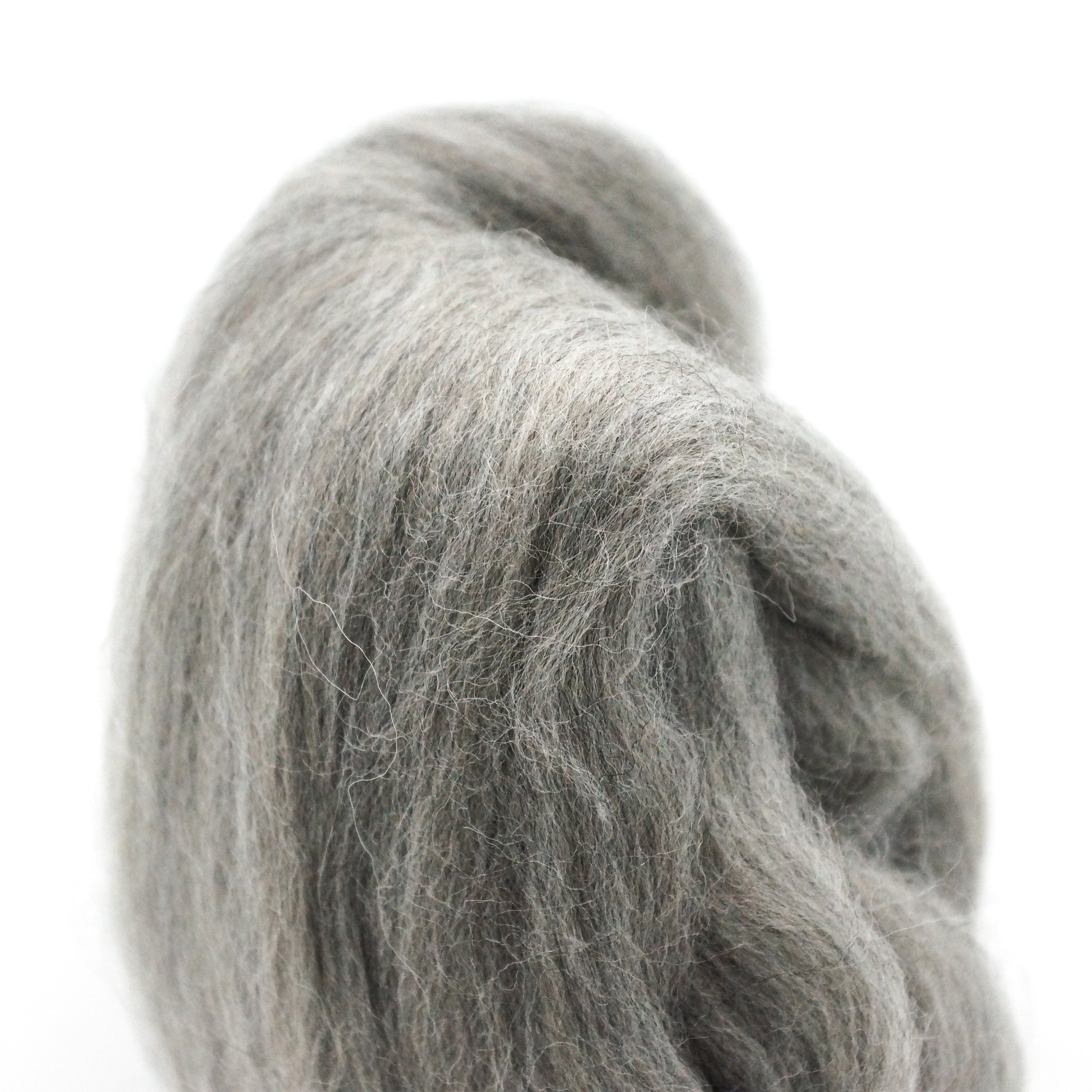 CLV - Natural Wool Roving (Ash)