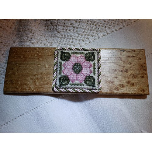 THCI - Silks on Board - Pink Stylized Fleur - Kit #250