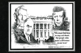 RRD - Pen and Ink Cross-Stitch Collection - The White House