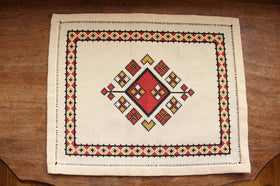 AVFE - Anatolian Argyle Table Mat - Warm Colorway
