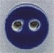 MHB - Ceramic Buttons - 86271 - Small Blue Round