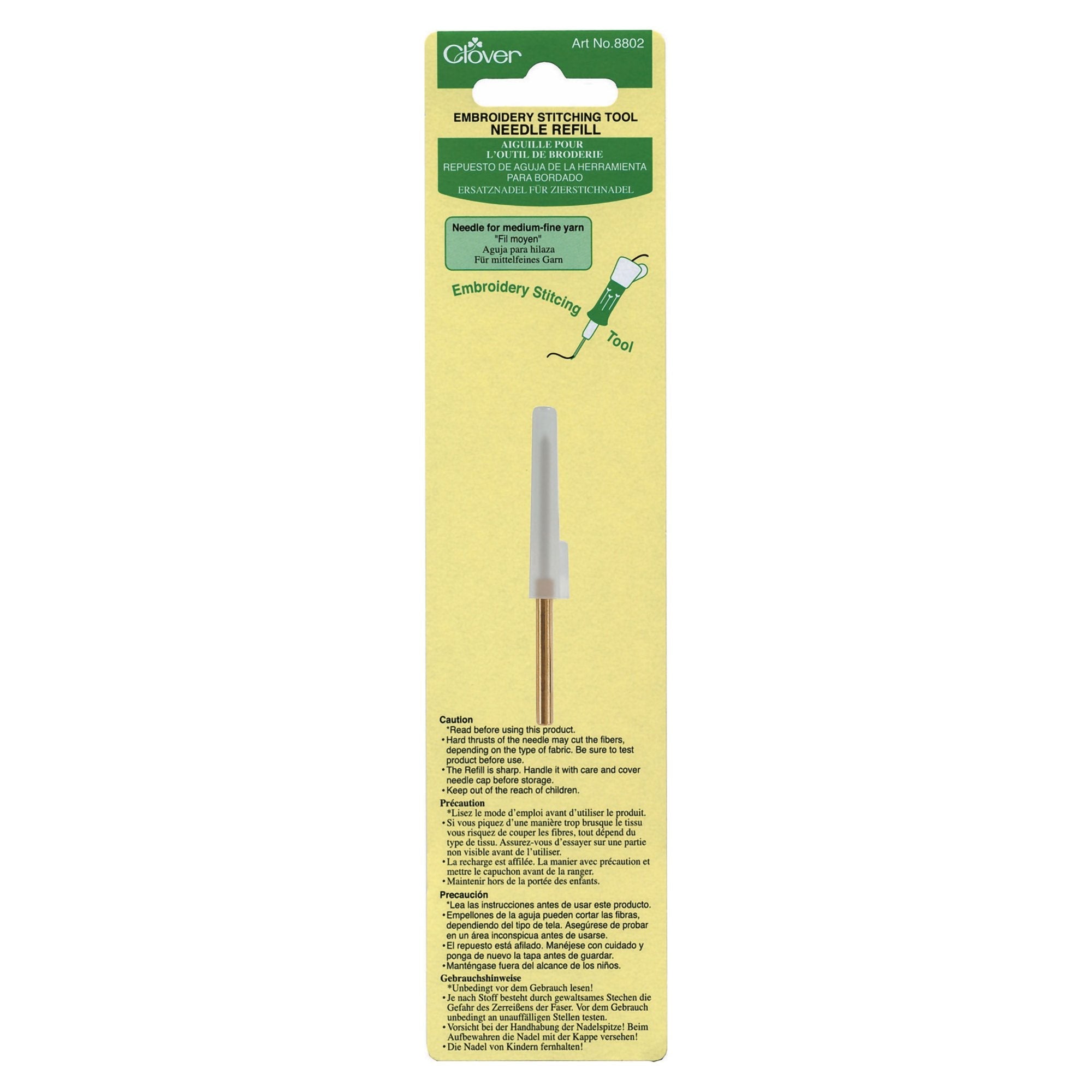 CLV - Embroidery Needle Refill (Med-Fine)