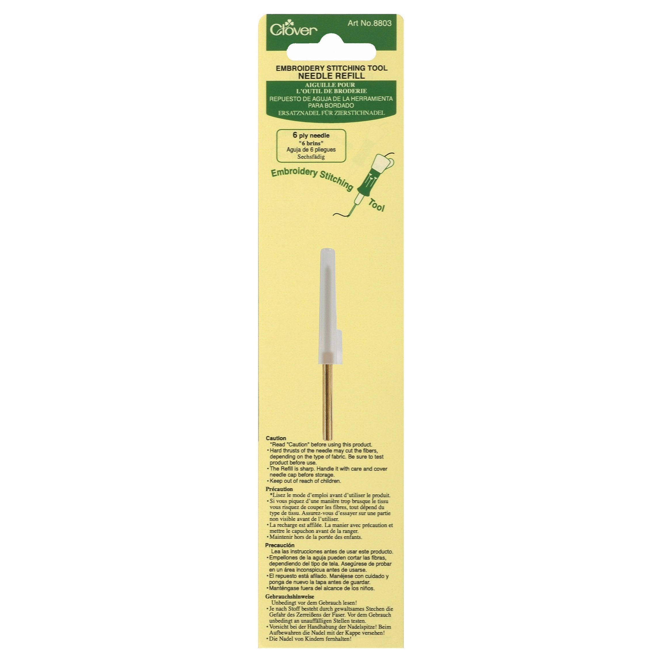 CLV - Embroidery Needle Refill (6-Ply)