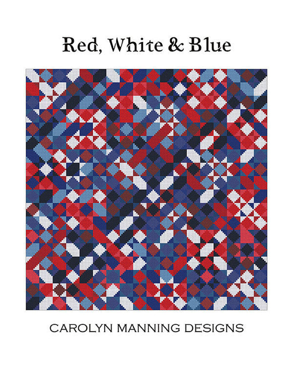 CRMN - Broken Star Collection - Red White and Blue