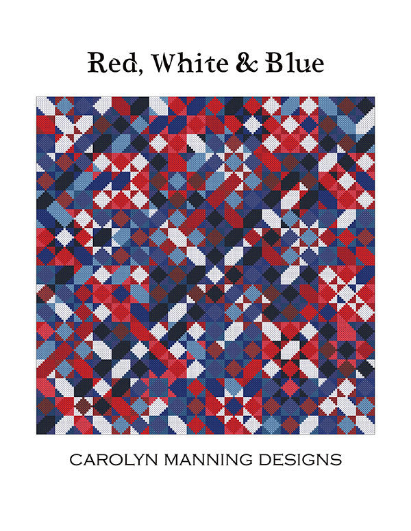 CRMN - Broken Star Collection - Red White and Blue