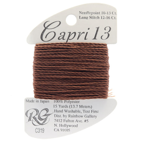 RBGL - Capri 13 - C-0319 - Brown Stone