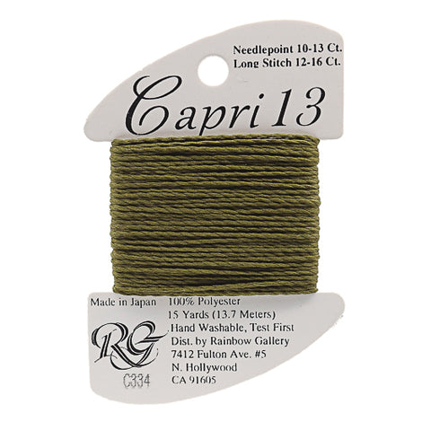 RBGL - Capri 13 - C-0334 - Burnt Olive