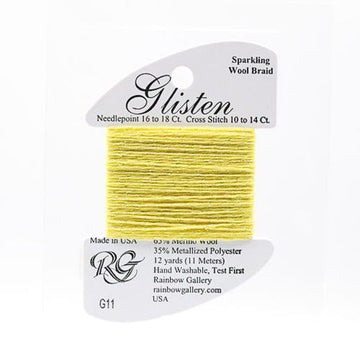 RBGL - Glisten - G-0011 - Lemon Yellow