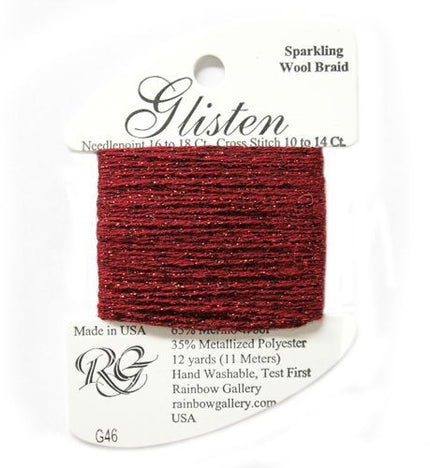 RBGL - Glisten - G-0046 - Crimson