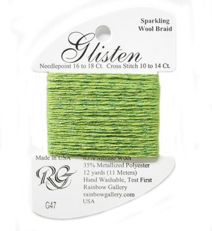 RBGL - Glisten - G-0047 - Chartreuse