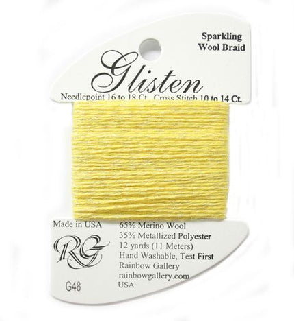 RBGL - Glisten - G-0048 - Blazing Yellow