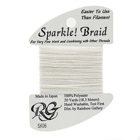RBGL - Sparkle Braid - SK-0006 - White Pearl