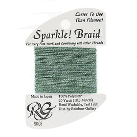 RBGL - Sparkle Braid - SK-0008 - Sea Green