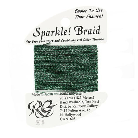 RBGL - Sparkle Braid - SK-0010 - Dark Green