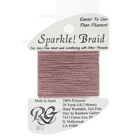 RBGL - Sparkle Braid - SK-0012 - Dark Mauve