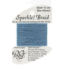 RBGL - Sparkle Braid - SK-0014 - Medium Blue