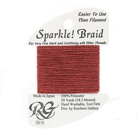 RBGL - Sparkle Braid - SK-0016 - Red