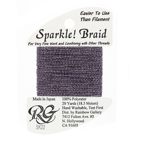 RBGL - Sparkle Braid - SK-0022 - Dark Purple