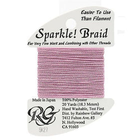 RBGL - Sparkle Braid - SK-0027 - Shimmer Pink