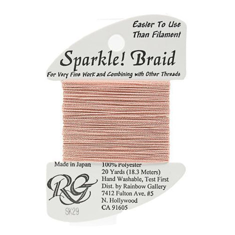 RBGL - Sparkle Braid - SK-0029 - Shimmer Peach
