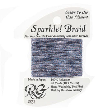 RBGL - Sparkle Braid - SK-0033 - Blue Violet