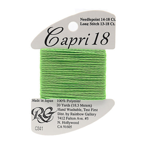 RBGL - Capri 18 - C-0841 - Green Flash