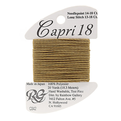 RBGL - Capri 18 - C-0842 - Brown Sugar