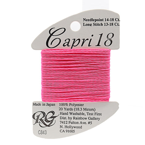 RBGL - Capri 18 - C-0843 - Neon Pink