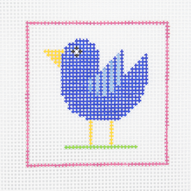 CN - DeElda - Bird - Kids Needlepoint Kit