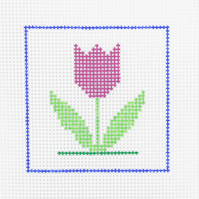 CN - DeElda - Tulip - Kids Needlepoint Kit