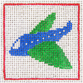 CN - DeElda - Airplane - Kids Needlepoint Kit