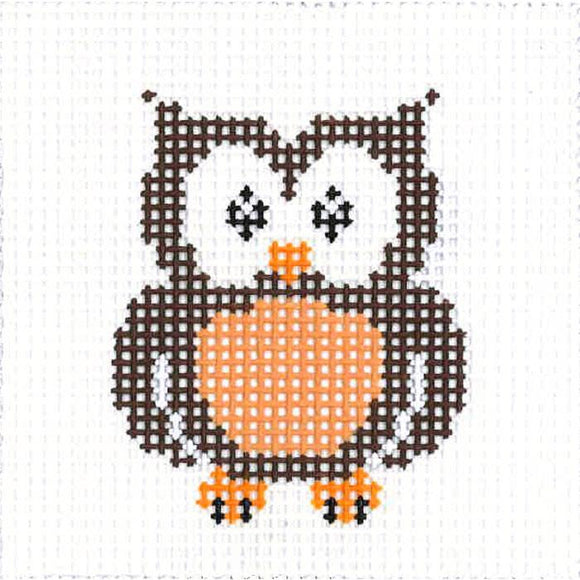 CN - DeElda - Owl - Kids Needlepoint Kit