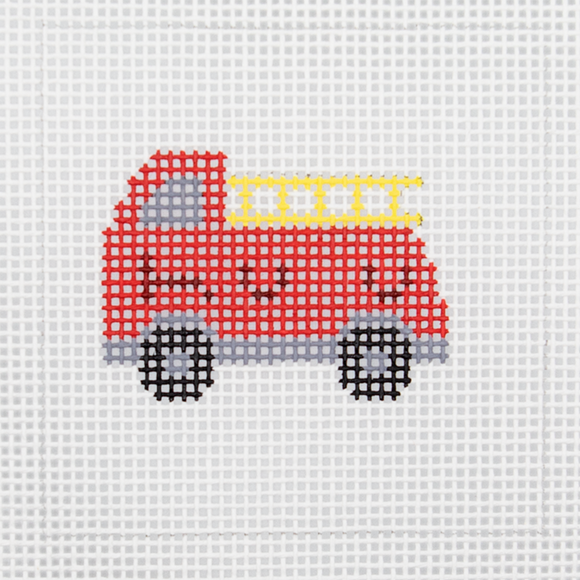 CN - DeElda - Fire Truck - Kids Needlepoint Kit