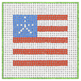 CN - DeElda - Flag - Kids Needlepoint Kit