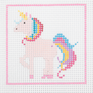 CN - DeElda - Unicorn - Kids Needlepoint Kit