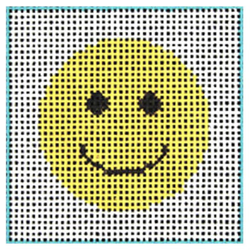 CN - DeElda - Smiley Face - Kids Needlepoint Kit