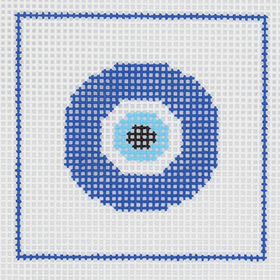 CN - DeElda - Evil Eye - Kids Needlepoint - Kids Needlepoint Kit