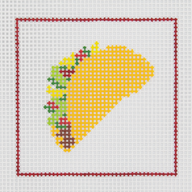 CN - DeElda - Taco - Kids Needlepoint Kit