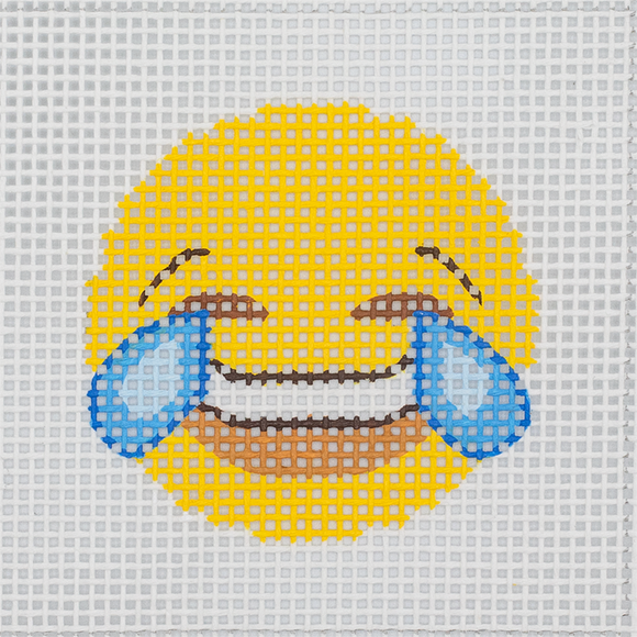 CN - DeElda - Crying Laughing - Kids Needlepoint Kit