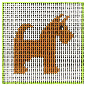 CN - DeElda - Dog - Kids Needlepoint Kit