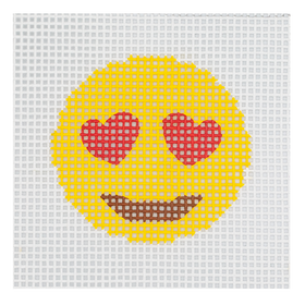 CN - DeElda - Heart Eyes - Kids Needlepoint Kit