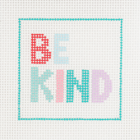 CN - DeElda - Be Kind - Kids Needlepoint Kit