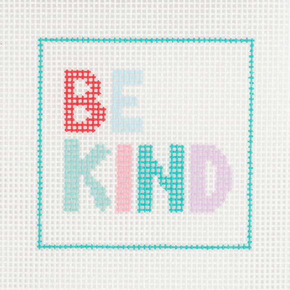CN - DeElda - Be Kind - Kids Needlepoint Kit