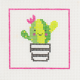 CN - DeElda - Succulent - Kids Needlepoint Kit