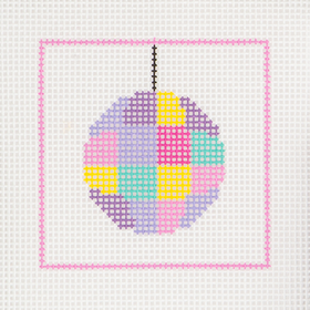 CN - DeElda - Disco Ball - Kids Needlepoint Kit